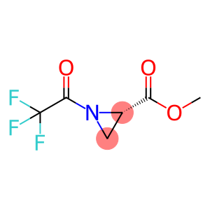 2-Aziridinecarboxylic acid, 1-(trifluoroacetyl)-, methyl ester, (S)- (9CI)