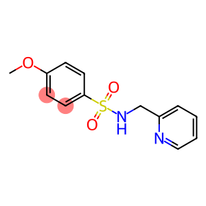 4-methoxy-N-(pyridin-2-ylmethyl)benzenesulfonamide