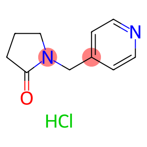 2-Pyrrolidinone, 1-(4-pyridinylmethyl)-, hydrochloride (1:1)