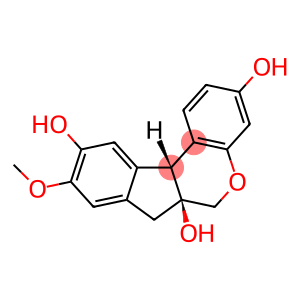 Benz[b]indeno[1,2-d]pyran-3,6a,10(6H)-triol, 7,11b-dihydro-9-methoxy-, (6aS,11bR)-