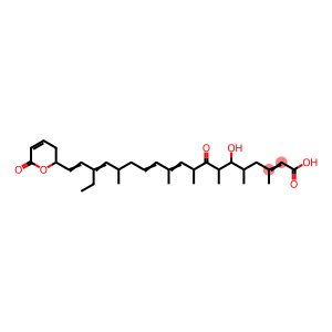 19-[(3,6-Dihydro-6-oxo-2H-pyran)-2-yl]-17-ethyl-6-hydroxy-3,5,7,9,11,15-hexamethyl-8-oxononadeca-2,10,12,16,18-pentaenoic acid