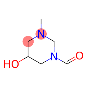 1(2H)-Pyrimidinecarboxaldehyde, tetrahydro-5-hydroxy-3-methyl- (9CI)