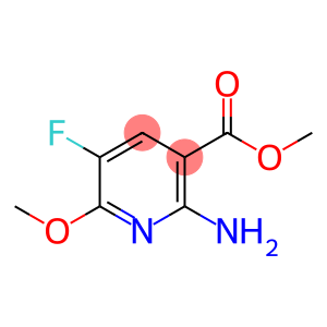 3-Pyridinecarboxylicacid,2-amino-5-fluoro-6-methoxy-,methylester(9CI)