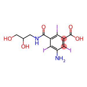 5-Amino-N-(2,3-dihydroxypropyl)-2,4,6-triiodoisophthalamide Acid