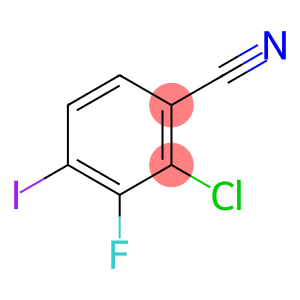 2-chloro-3-fluoro-4-iodobenzonitrile