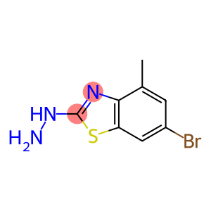 6-溴-2-肼基-4-甲基-1,3-苯并噻唑