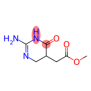 (2-氨基-6-氧代-1,4,5,6-四氢嘧啶-5-基)乙酸甲酯
