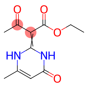 ethyl (2E)-2-(4-hydroxy-6-methylpyrimidin-2(1H)-ylidene)-3-oxobutanoate