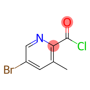 5-BROMO-3-METHYLPYRIDINE-2-CARBONYL CHLORIDE