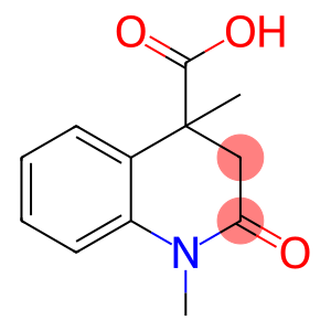 1,4-二甲基-2-氧代-1,2,3,4-四氢喹啉-4-羧酸
