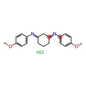 cyclohexane-1,3-dione-bis-(4-methoxy-phenylimine)