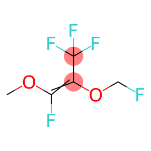 1-Propene, 1,3,3,3-tetrafluoro-2-(fluoromethoxy)-1-methoxy-