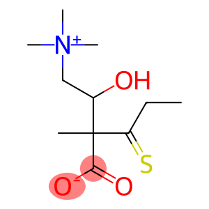 (3R)-3-(3-methylsulfanylpropanoyloxy)-4-(trimethylazaniumyl)butanoate