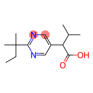 5-Pyrimidineacetic acid, 2-(1,1-dimethylpropyl)-α-(1-methylethyl)-