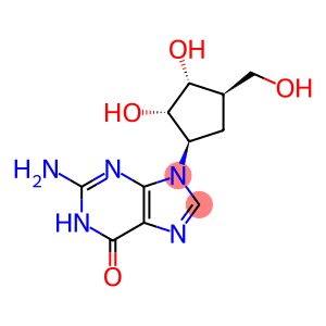 6H-Purin-6-one, 2-amino-9-[(1R,2S,3R,4R)-2,3-dihydroxy-4-(hydroxymethyl)cyclopentyl]-1,9-dihydro-