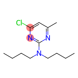 2-DIBUTYLAMINO-4-CHLORO-6-METHYLPYRIMIDINE