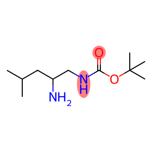 tert-butyl N-(2-amino-4-methylpentyl)carbamate