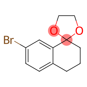 7-Bromo-1,2,3,4-tetrahydronaphthalene-1-spiro-2'-(1',3'-dioxacyclopentane)