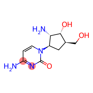 1-(2-amino-3-hydroxy-4-(hydroxymethyl)cyclopentyl)-2(1H)-pyrimidinone