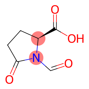 L-Proline, 1-formyl-5-oxo- (9CI)