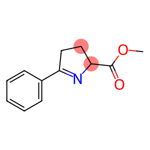 甲基 5-苯基-3,4-二氢-2H-吡咯-2-甲酸基酯
