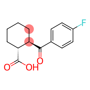 Cyclohexanecarboxylic acid, 2-(4-fluorobenzoyl)-, (1R,2R)-rel-