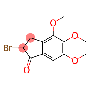 2-BROMO-2,3-DIHYDRO-4,5,6-TRIMETHOXY-1H-INDEN-1-ONE