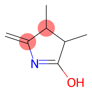 2H-Pyrrol-5-ol,3,4-dihydro-3,4-dimethyl-2-methylene-(9CI)