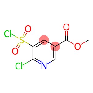 6-氯-5-(氯磺酰基)吡啶-3-羧酸甲酯
