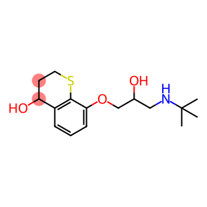 2H-1-Benzothiopyran-4-ol, 8-[3-[(1,1-dimethylethyl)amino]-2-hydroxypropoxy]-3,4-dihydro-