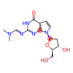 N2-(DIMETHYLAMINOMETHYLIDENE)-7-DEAZA-2'-DEOXYGUANOSINE