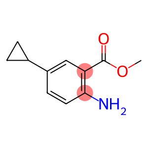 2-Amino-5-cyclopropyl-benzoic acid methyl ester