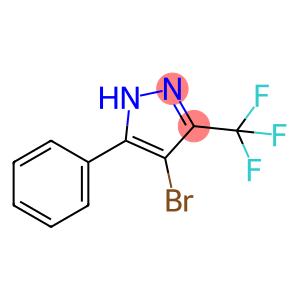 4-bromo-5-phenyl-3-(trifluoromethyl)-1H-pyrazole