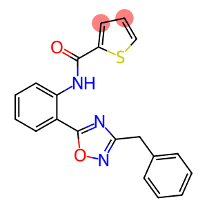 2-Thiophenecarboxamide, N-[2-[3-(phenylmethyl)-1,2,4-oxadiazol-5-yl]phenyl]-