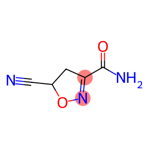 5-CYANO-4,5-DIHYDRO-3-ISOXAZOLECARBOXAMIDE