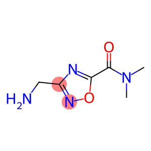 1,2,4-Oxadiazole-5-carboxamide, 3-(aminomethyl)-N,N-dimethyl-