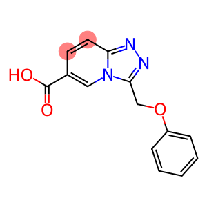 1,2,4-Triazolo[4,3-a]pyridine-6-carboxylic acid, 3-(phenoxymethyl)-