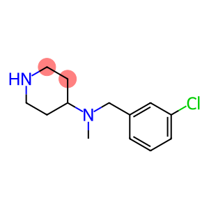 N-(3-氯苄基)-N-甲基哌啶-4-胺
