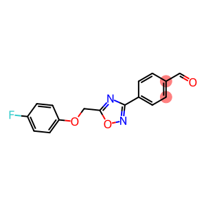 Benzaldehyde, 4-[5-[(4-fluorophenoxy)methyl]-1,2,4-oxadiazol-3-yl]-