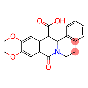 10,11-dimethoxy-8-oxo-5,8,13,13a-tetrahydro-6H-isoquino[3,2-a]isoquinoline-13-carboxylic acid