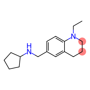 N-[(1-Ethyl-1,2,3,4-tetrahydroquinolin-6-yl)-methyl]cyclopentanamine