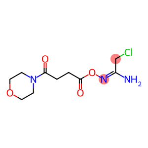 (1E)-2-chloro-N'-[(4-morpholin-4-yl-4-oxobutanoyl)oxy]ethanimidamide