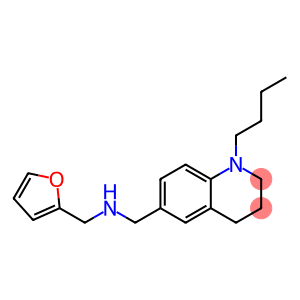 N-[(1-butyl-1,2,3,4-tetrahydroquinolin-6-yl)methyl]-N-(2-furylmethyl)amine