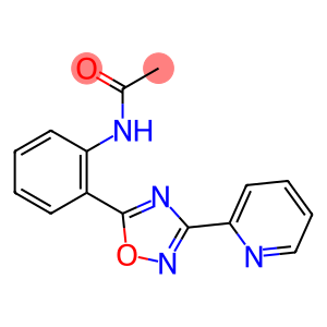 N-{2-[3-(pyridin-2-yl)-1,2,4-oxadiazol-5-yl]phenyl}acetamide