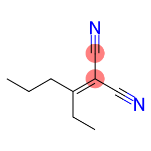 Propanedinitrile, 2-(1-ethylbutylidene)-