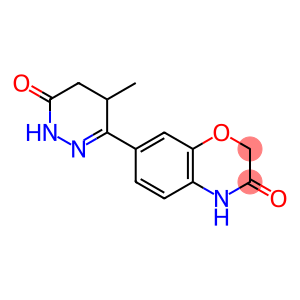 7-[(1,4,5,6-Tetrahydro-4-methyl-6-oxopyridazin)-3-yl]-4H-1,4-benzoxazin-3(2H)-one