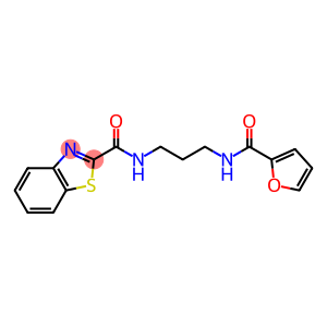 2-Benzothiazolecarboxamide, N-[3-[(2-furanylcarbonyl)amino]propyl]-