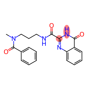 4-hydroxy-N-{3-[methyl(phenylcarbonyl)amino]propyl}quinazoline-2-carboxamide