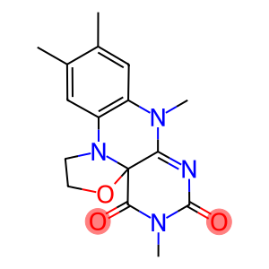 4a,5-epoxyethano-3-methyl-4a,5-dihydrolumiflavin