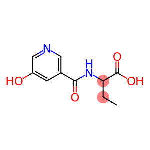 Butanoic  acid,  2-[[(5-hydroxy-3-pyridinyl)carbonyl]amino]-